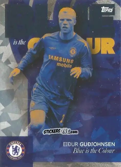 Cromo Eiður Guðjohnsen - Chelsea Team Set 2023-2024
 n. 36if - Topps