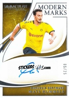 Figurina Mats Hummels - Immaculate Soccer 2020
 n. MM-MH - Panini