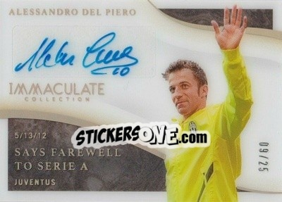 Cromo Alessandro Del Piero - Immaculate Soccer 2020
 n. MO-ADP - Panini