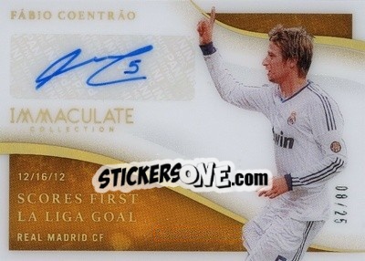 Cromo Fabio Coentrao - Immaculate Soccer 2020
 n. MO-FCO - Panini