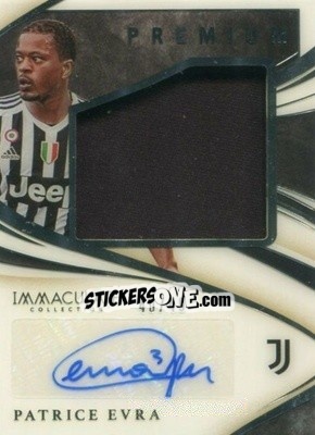 Cromo Patrice Evra - Immaculate Soccer 2020
 n. PR-PEV - Panini