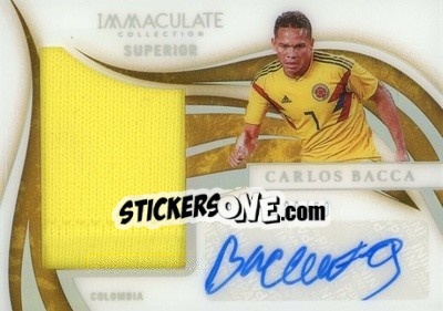 Sticker Carlos Bacca - Immaculate Soccer 2020
 n. SS-CBA - Panini