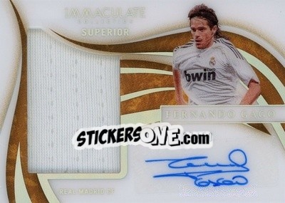 Cromo Fernando Gago - Immaculate Soccer 2020
 n. SS-FG - Panini