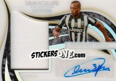 Cromo Patrice Evra - Immaculate Soccer 2020
 n. SS-PEV - Panini