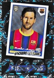 Cromo FIFA 365 2021 - Leo Messi - FIFA 365 2025
 n. 9 - Panini