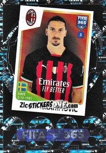 Figurina FIFA 365 2023 - Zlatan Ibrahimović - FIFA 365 2025
 n. 11 - Panini
