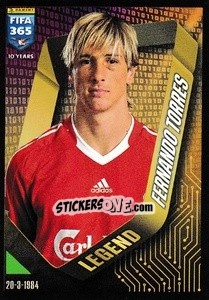Cromo Fernando Torres (Liverpool FC) - FIFA 365 2025
 n. 15 - Panini