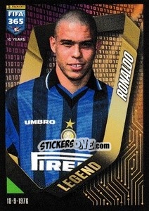 Figurina Ronaldo (Internazionale Milano) - FIFA 365 2025
 n. 18 - Panini