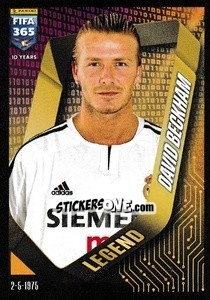 Sticker David Beckham (Real Madrid) - FIFA 365 2025
 n. 23 - Panini