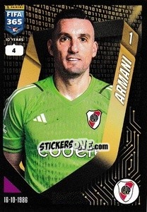 Sticker Franco Armani - FIFA 365 2025
 n. 24 - Panini