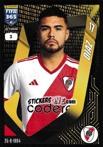 Sticker Paulo Díaz - FIFA 365 2025
 n. 25 - Panini