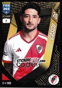 Figurina Milton Casco - FIFA 365 2025
 n. 28 - Panini