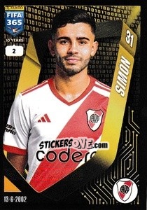 Sticker Santiago Simón - FIFA 365 2025
 n. 35 - Panini
