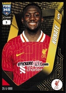 Sticker Ibrahima Konaté - FIFA 365 2025
 n. 79 - Panini