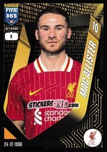 Cromo Alexis Mac Allister - FIFA 365 2025
 n. 89 - Panini
