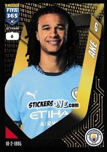Cromo Nathan Aké - FIFA 365 2025
 n. 100 - Panini