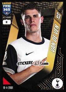 Sticker Micky van de Ven - FIFA 365 2025
 n. 117 - Panini