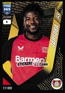 Sticker Edmond Tapsoba - FIFA 365 2025
 n. 169 - Panini
