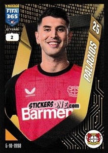 Cromo Exequiel Palacios - FIFA 365 2025
 n. 178 - Panini