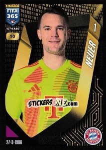 Cromo Manuel Neuer - FIFA 365 2025
 n. 186 - Panini
