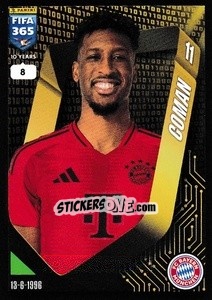 Sticker Kingsley Coman - FIFA 365 2025
 n. 201 - Panini