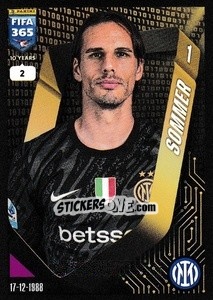 Figurina Yann Sommer - FIFA 365 2025
 n. 222 - Panini