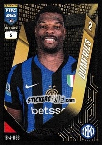 Sticker Denzel Dumfries - FIFA 365 2025
 n. 231 - Panini