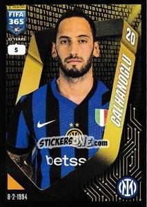 Figurina Hakan Çalhanoğl - FIFA 365 2025
 n. 232 - Panini
