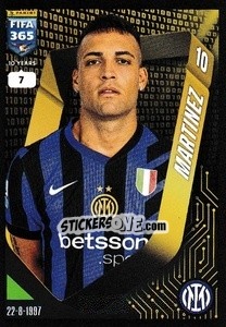 Figurina Lautaro Martínez - FIFA 365 2025
 n. 239 - Panini