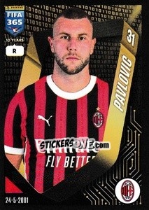 Sticker Strahinja Pavlović - FIFA 365 2025
 n. 260 - Panini