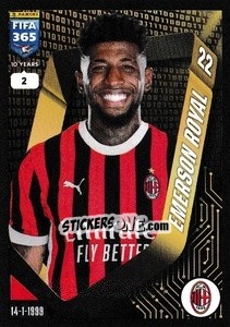Sticker Emerson Royal - FIFA 365 2025
 n. 263 - Panini