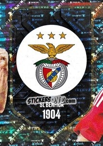 Figurina Benfica Logo - FIFA 365 2025
 n. 319 - Panini