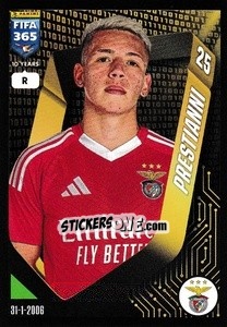 Sticker Gianluca Prestianni - FIFA 365 2025
 n. 326 - Panini