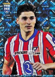 Cromo Julián Alvarez - FIFA 365 2025
 n. 336 - Panini