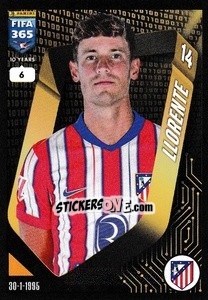Sticker Marcos Llorente - FIFA 365 2025
 n. 339 - Panini