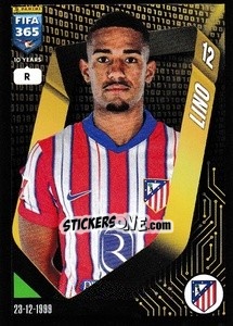 Sticker Samuel Lino - FIFA 365 2025
 n. 344 - Panini