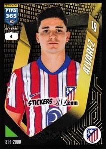 Cromo Julián Alvarez - FIFA 365 2025
 n. 345 - Panini