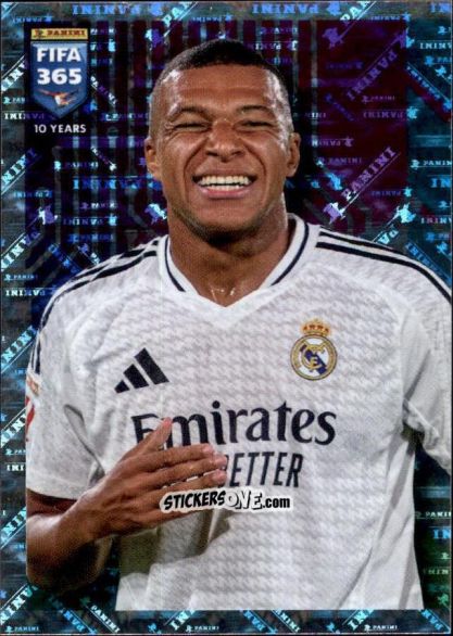 Sticker Kylian Mbappé - FIFA 365 2025
 n. 372 - Panini