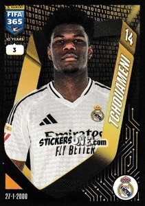 Cromo Aurélien Tchouaméni - FIFA 365 2025
 n. 377 - Panini