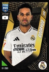 Figurina Rodrygo - FIFA 365 2025
 n. 381 - Panini