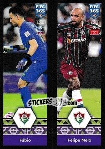 Figurina Fábio / Felipe Melo - FIFA 365 2025
 n. 399 - Panini