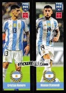 Figurina Cristian Romero / Nicolás Otamendi - FIFA 365 2025
 n. 417 - Panini