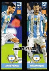 Cromo Exequiel Palacios / Guido Rodriguez - FIFA 365 2025
 n. 420 - Panini
