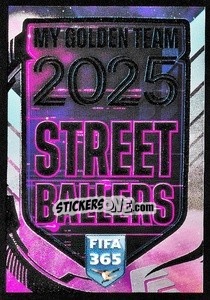 Cromo Street Ballers Logo - FIFA 365 2025
 n. BAL - Panini