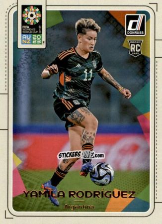 Figurina Yamila Rodriguez - Donruss Soccer FIFA Women's World Cup 2023
 n. 6 - Panini