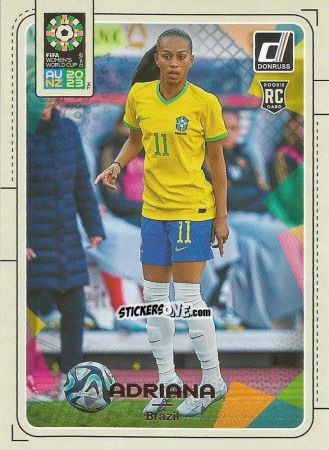 Sticker Adriana - Donruss Soccer FIFA Women's World Cup 2023
 n. 13 - Panini