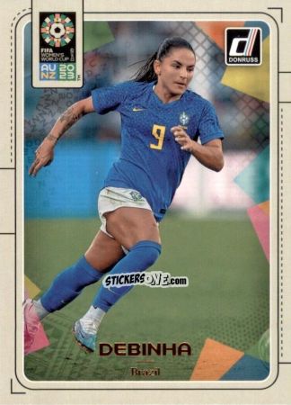 Sticker Debinha - Donruss Soccer FIFA Women's World Cup 2023
 n. 15 - Panini