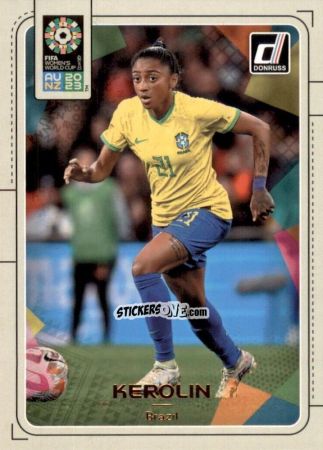 Sticker Kerolin - Donruss Soccer FIFA Women's World Cup 2023
 n. 17 - Panini