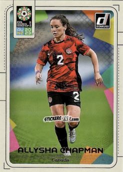 Figurina Allysha Chapman - Donruss Soccer FIFA Women's World Cup 2023
 n. 20 - Panini