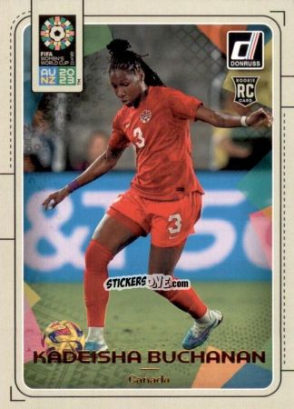 Figurina Kadeisha Buchanan - Donruss Soccer FIFA Women's World Cup 2023
 n. 23 - Panini